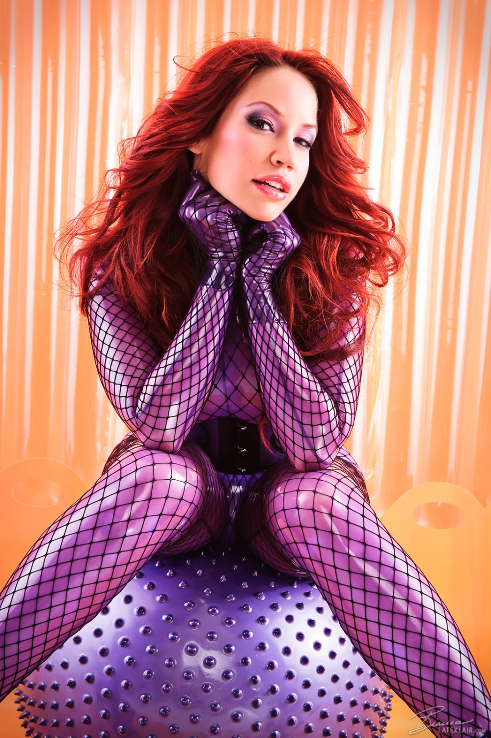 Bianca Bowsham Latex Corset