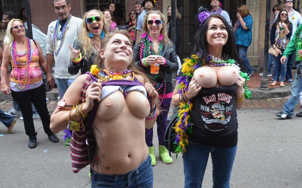 New Orleans Tits for Beads
