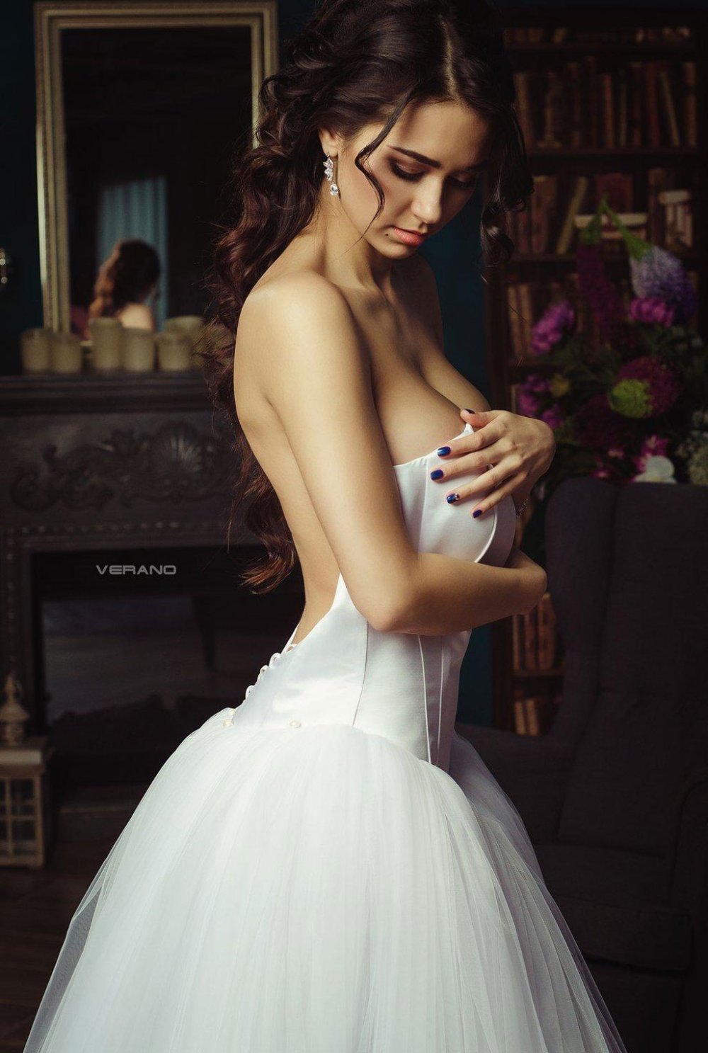Wedding dress swimsuit