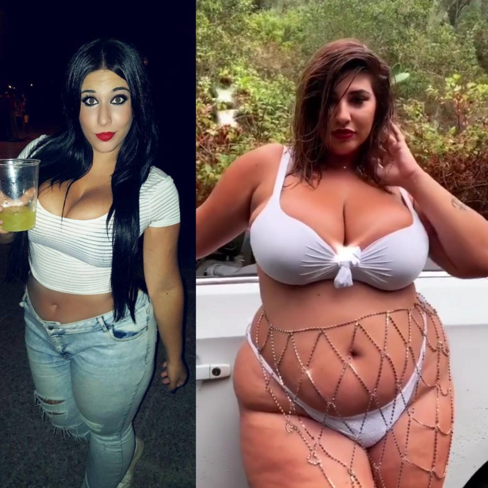 King STEPH PLUS SIZE Before after
