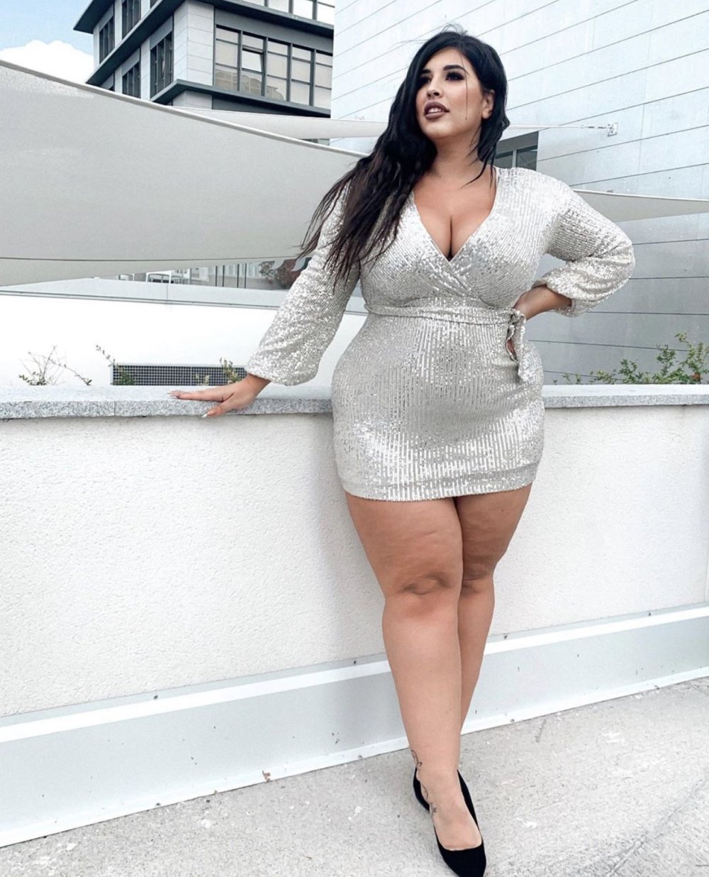 Natalia Lozano model Plus-Size nude