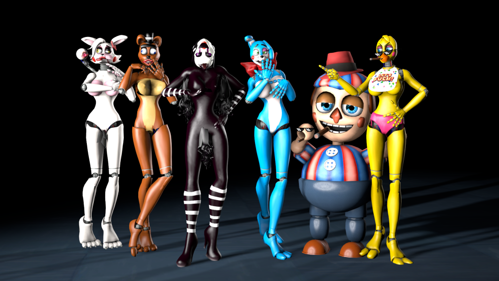 Five nights in the anime RX Edition