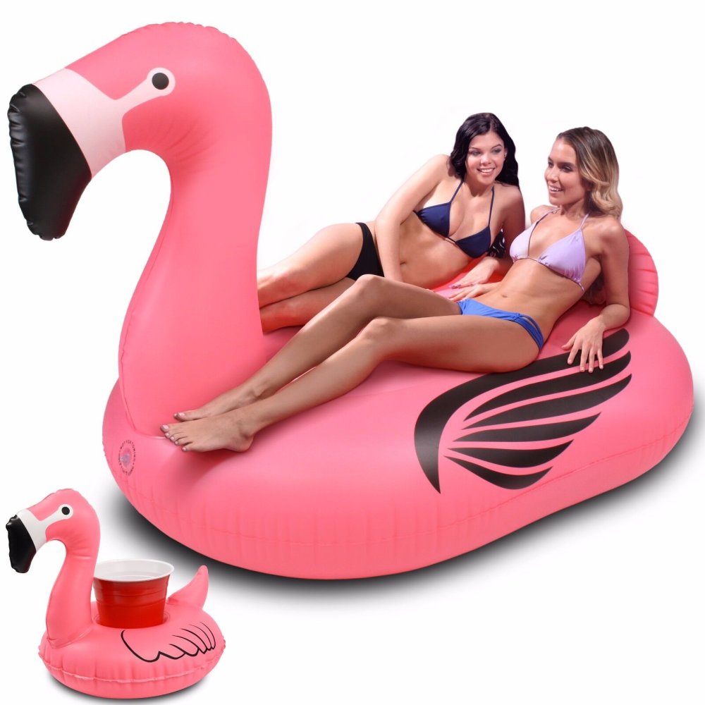 Pink Flamingo Pool Float