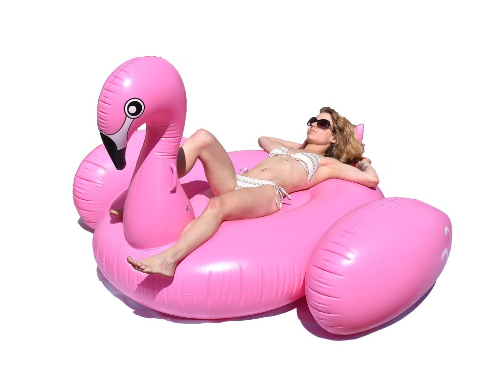 Flamingo inflatable large for the company