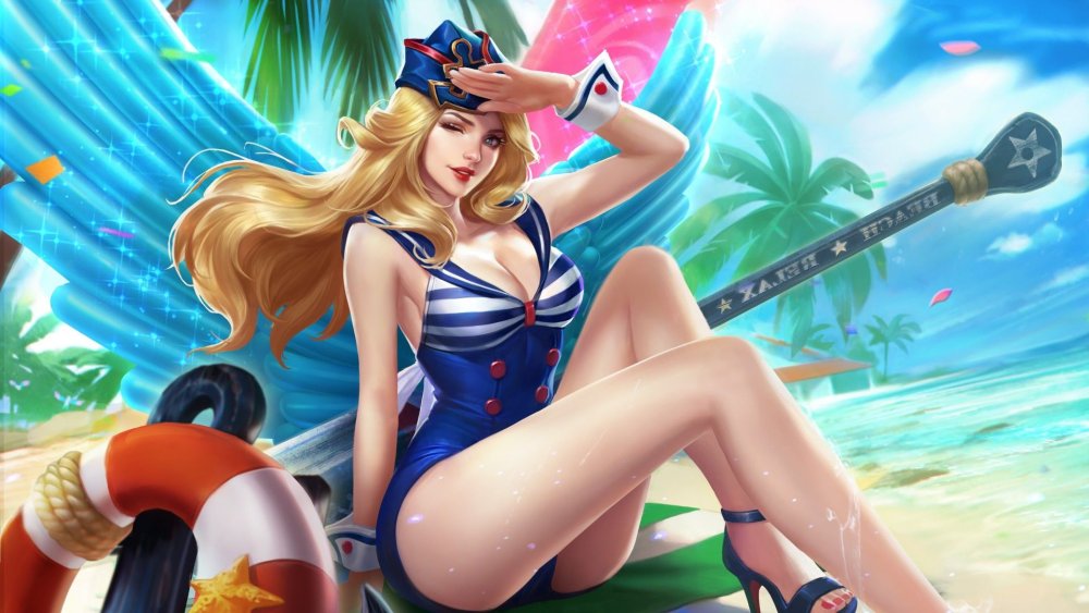 Freya HD Wallpaper Mobile Legend