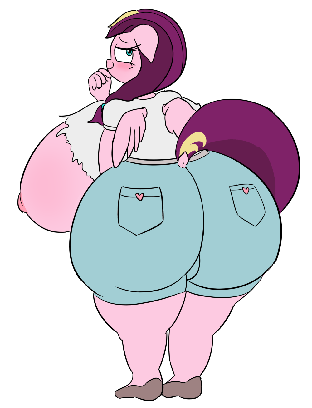 Lyra Anthro Belly Inflation
