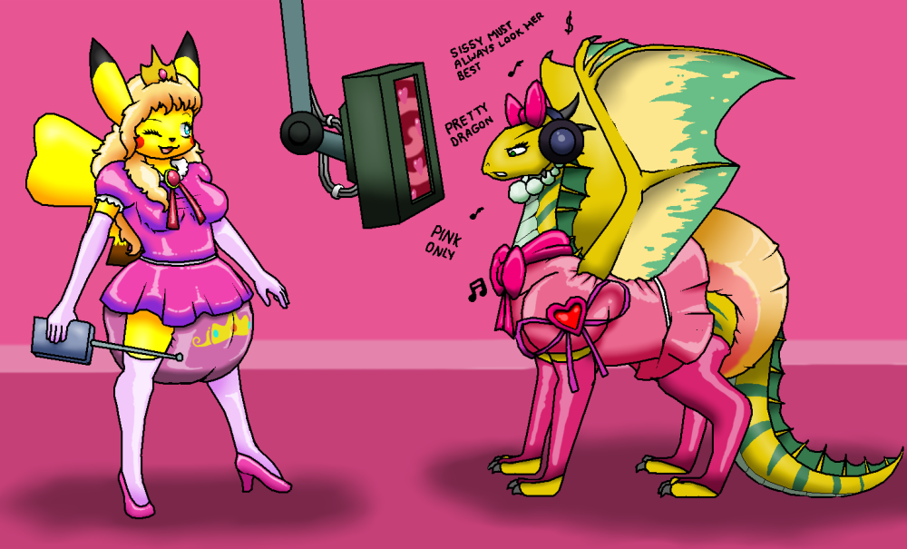Fluttershi Growth Giantess