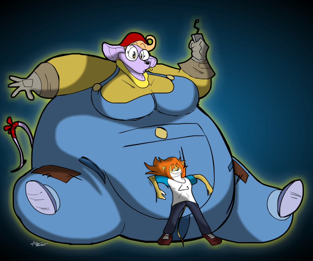 Belly Inflation Hyper Pregnancy Pony