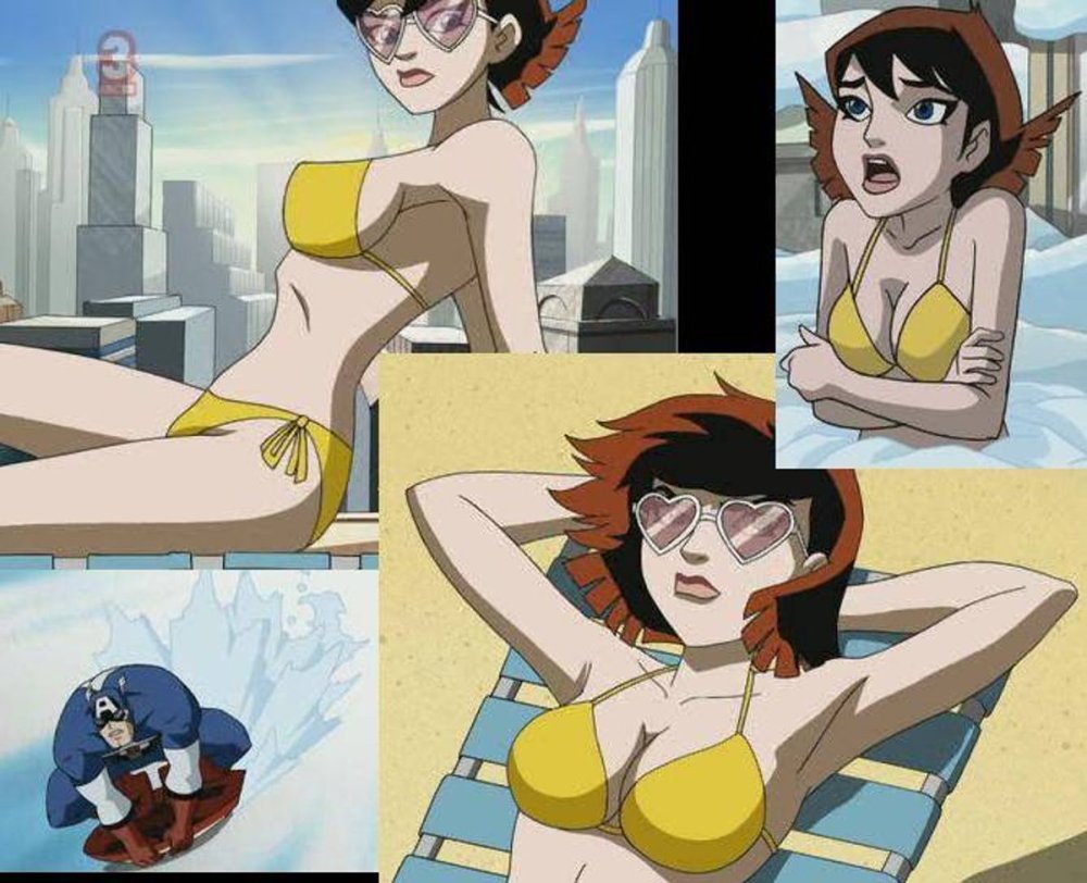 Janet Van Dain Marvel Hot