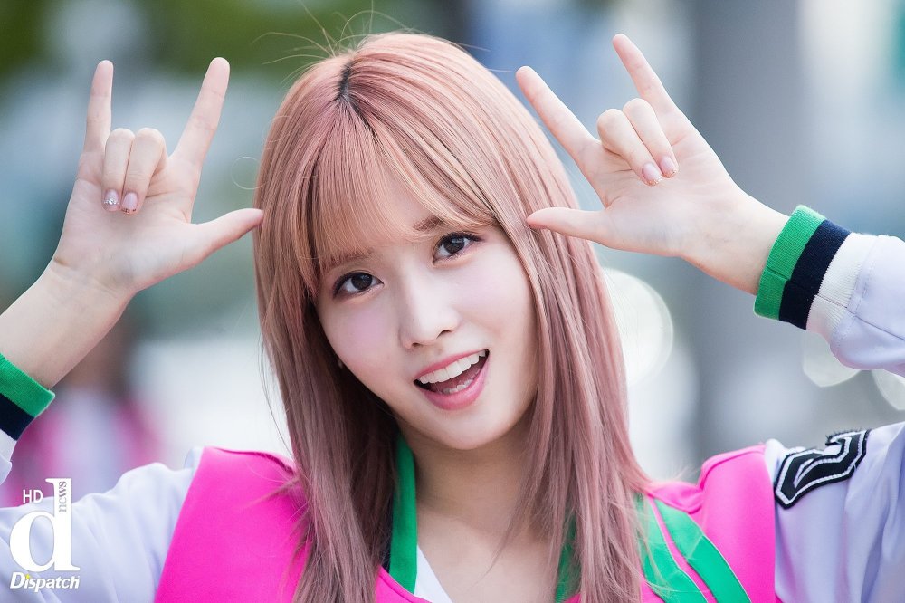 Twice momo wallpaper on the phone vertically