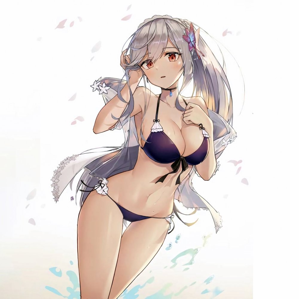 BELFAST Azur Lane Broke Tits