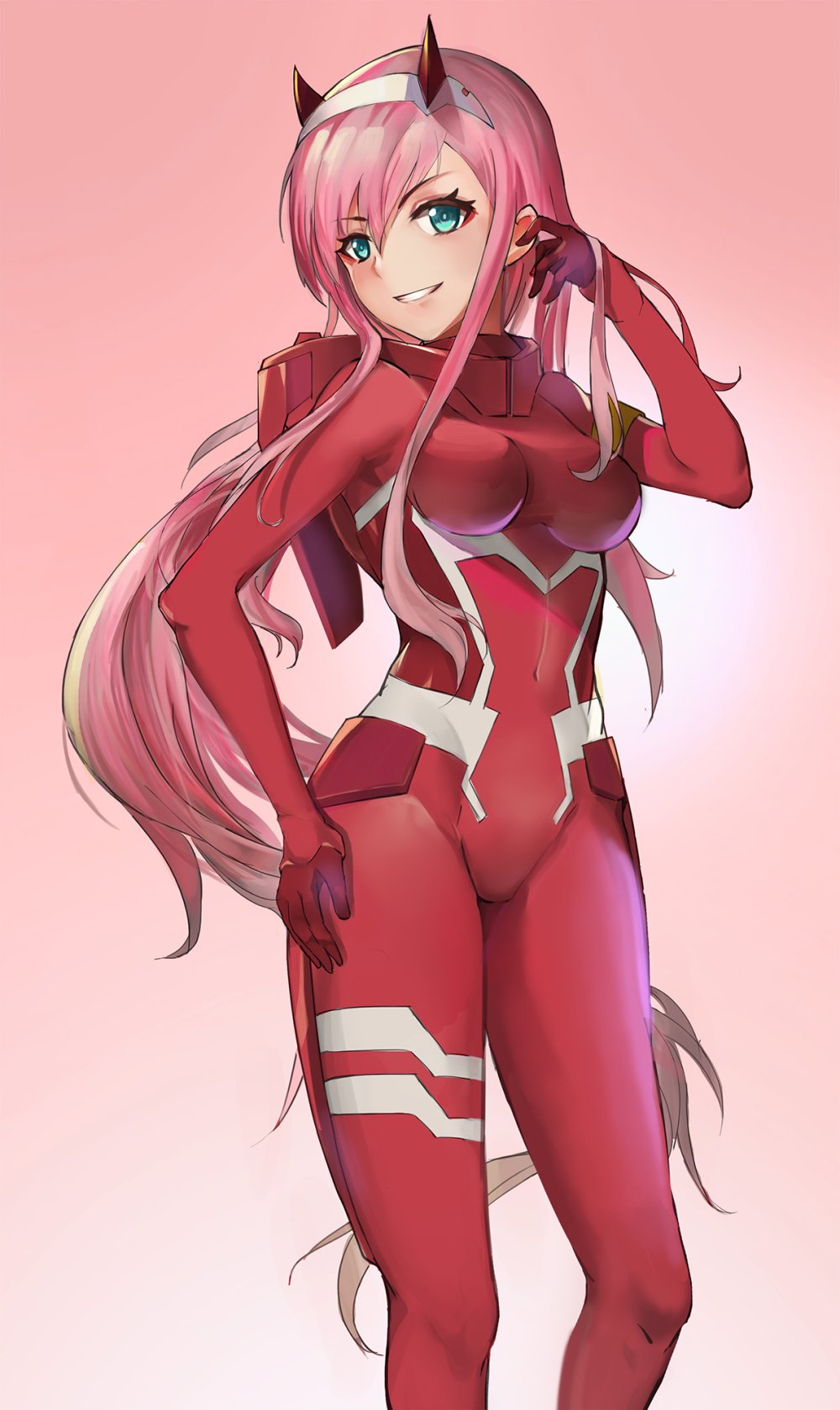 Zero Two on ava ahegao