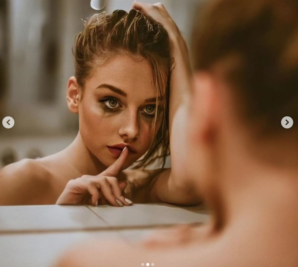 Spanish actress Esther Exposito
