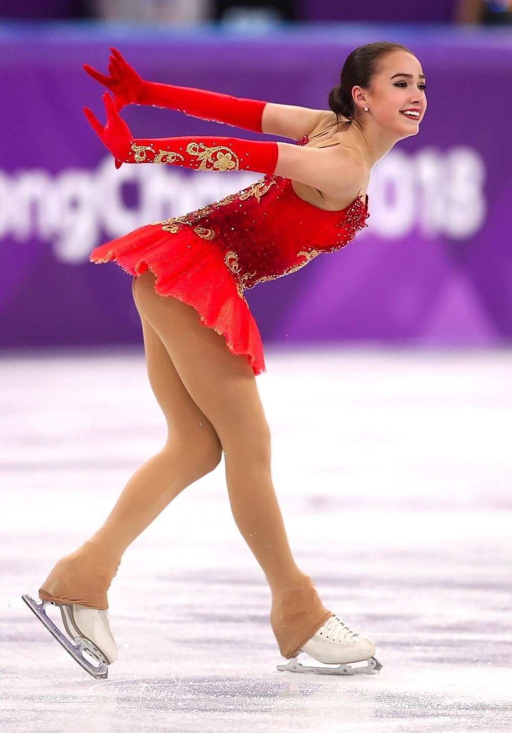 Figure skating of women Alina Zagitova