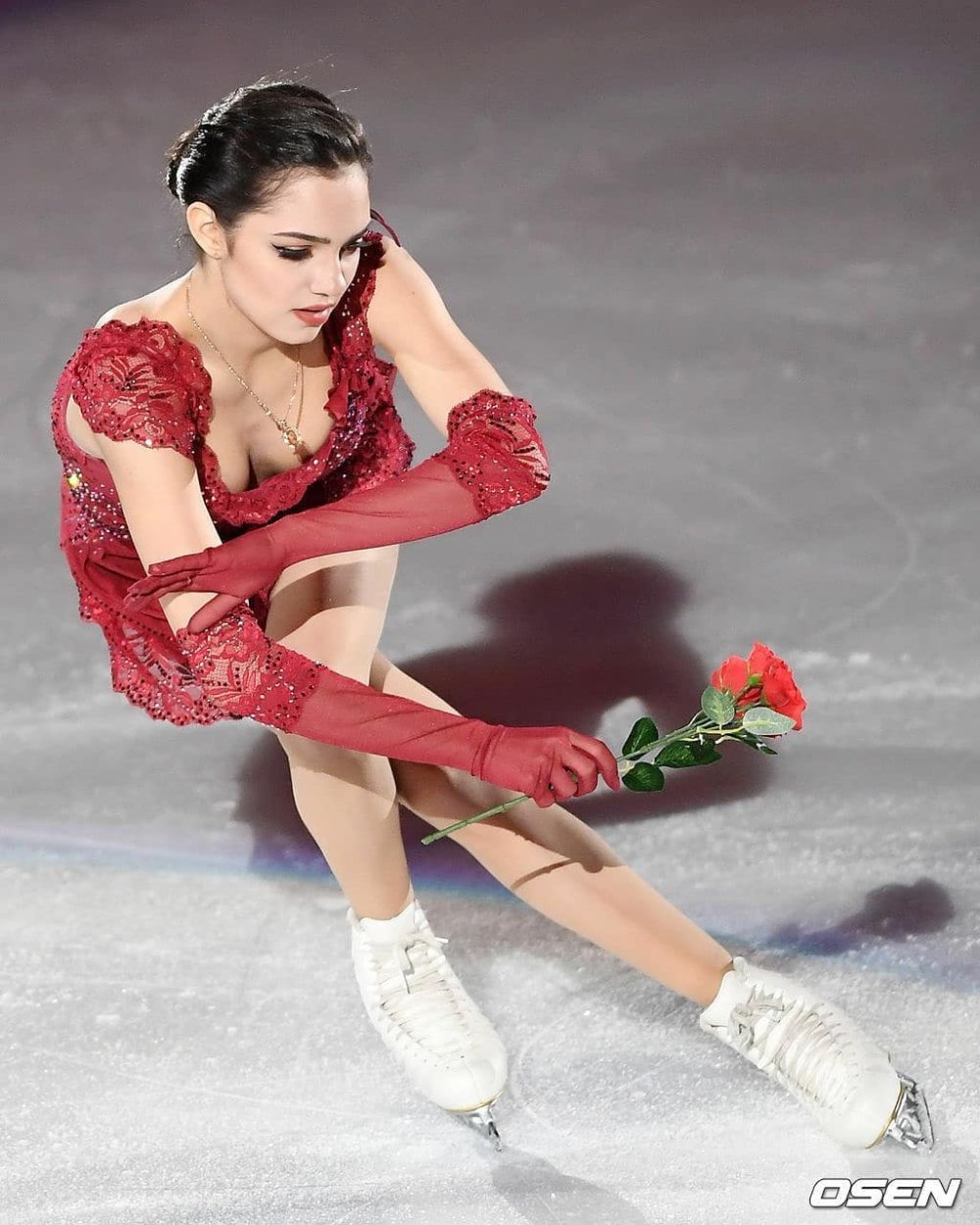 The skates of Alina Zagitova