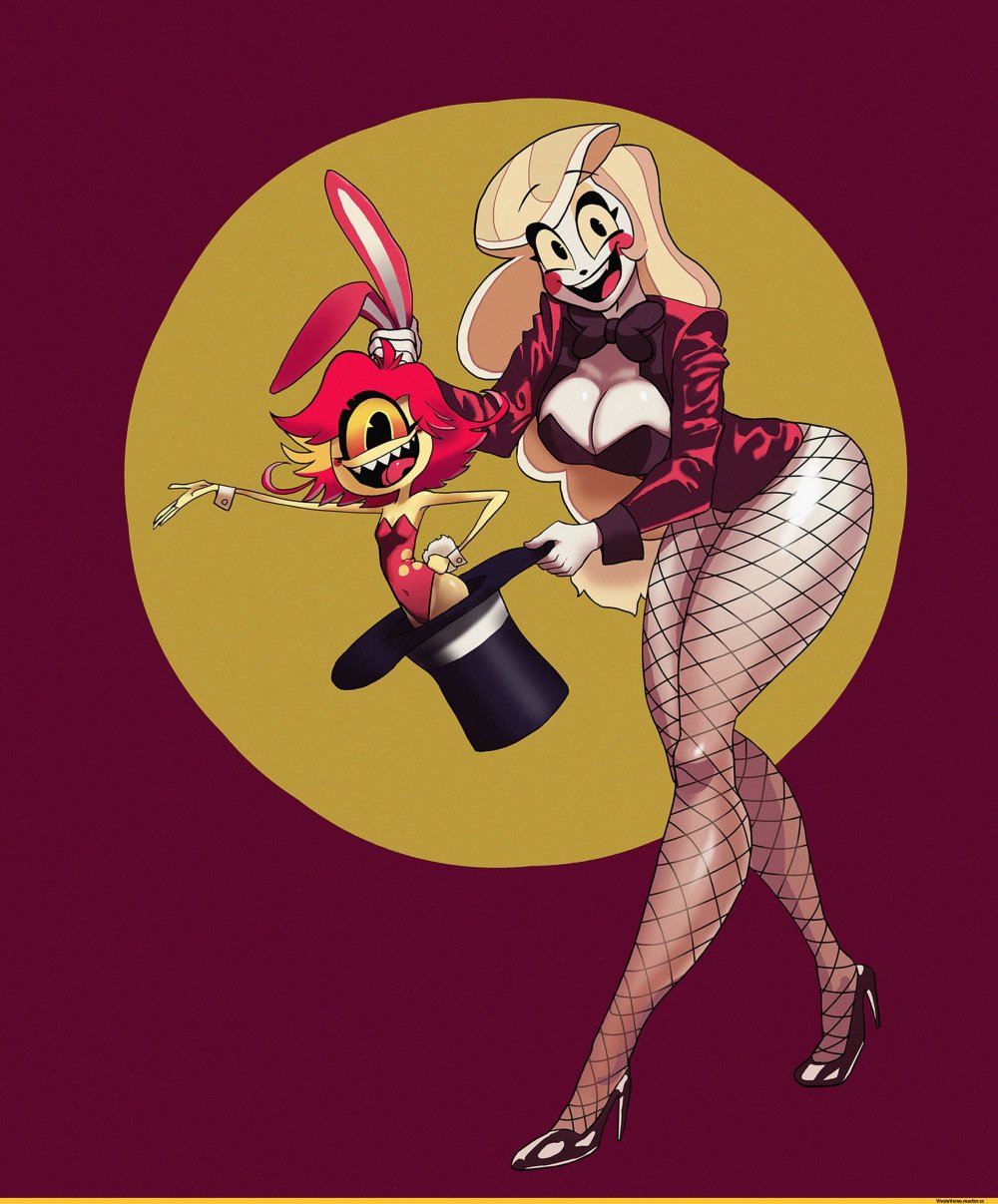 Charlie from the Hotel Hazbin in underwear