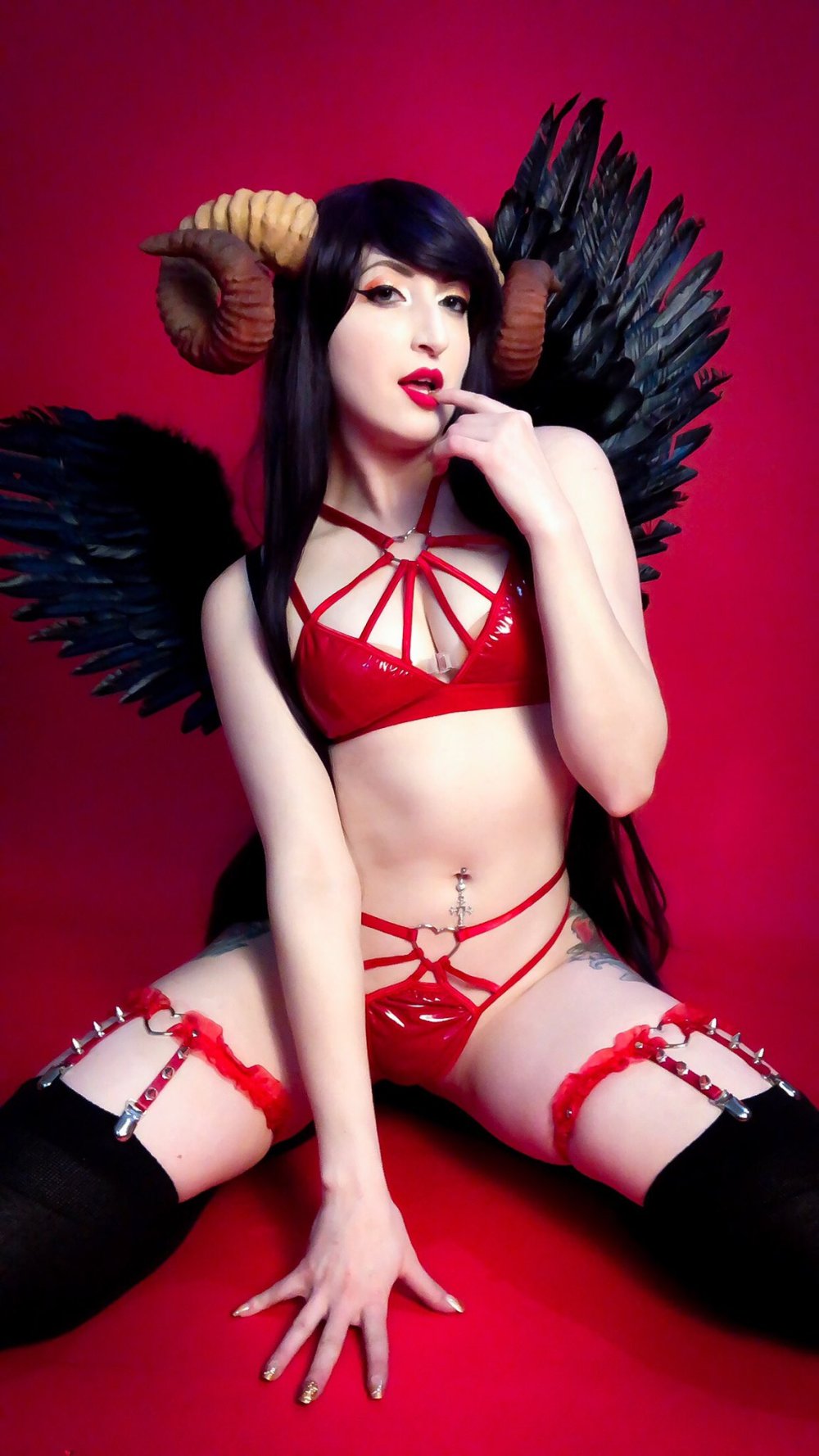 Sexy cosplay Gemini Ram