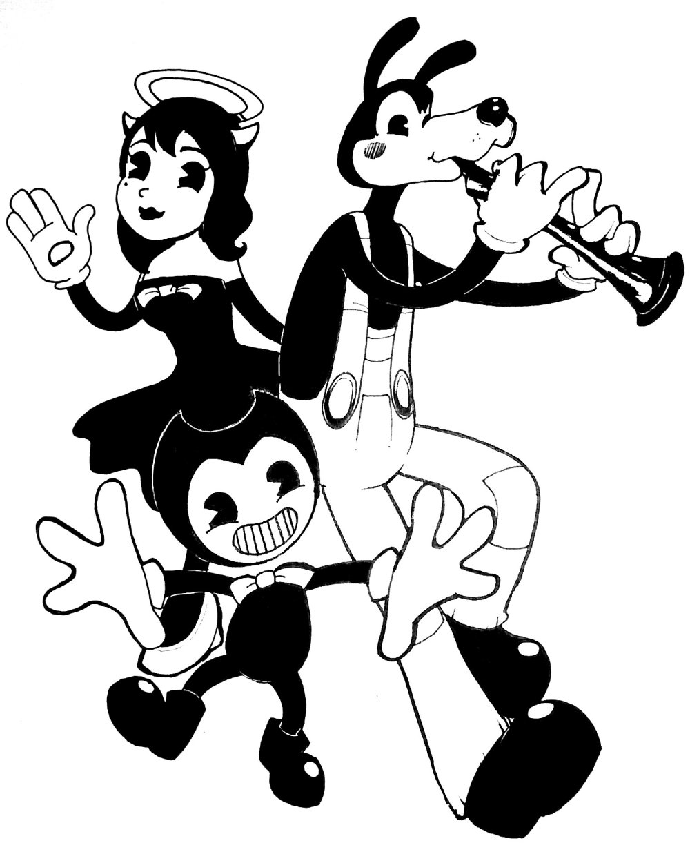 Bendy and Henry Ship