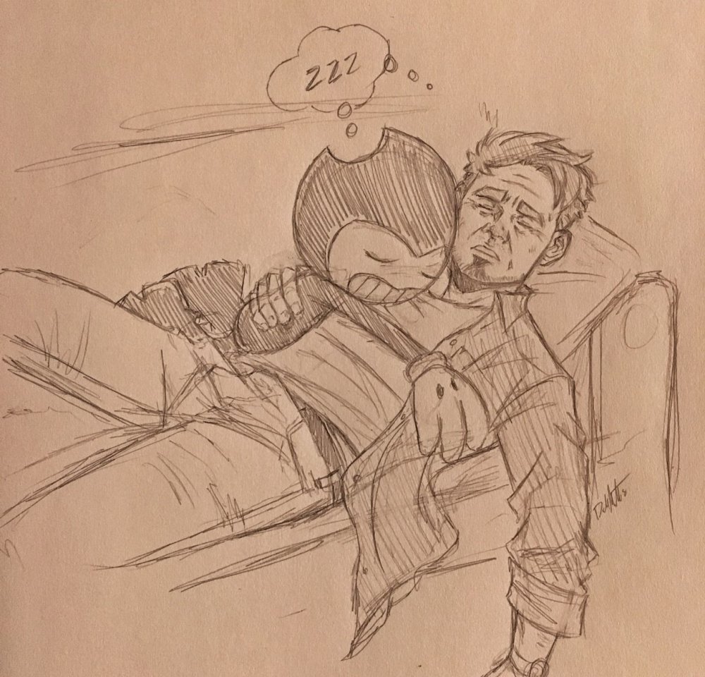 Sammy Lawrence and Bendy Demon Art