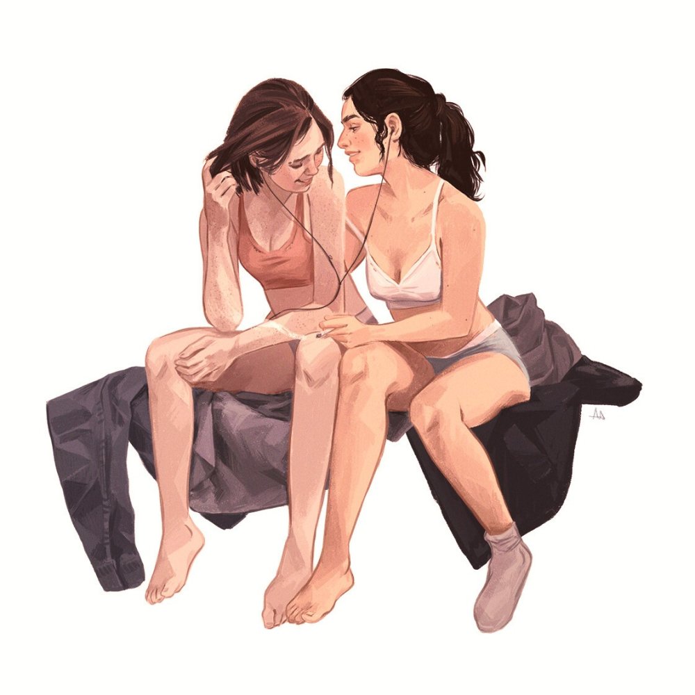 The Last of Us Ellie and Dina