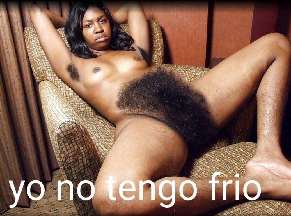 Black hairy women