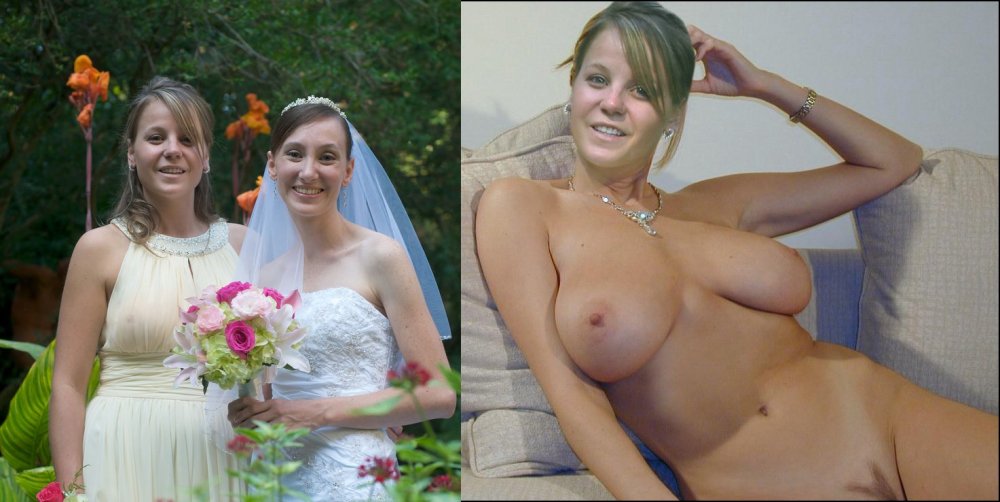 Dressing the bride boobs