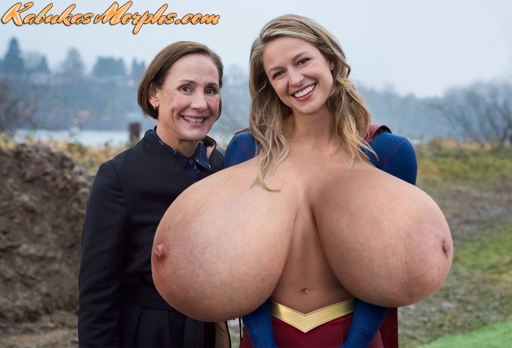 Big boobs with large moles