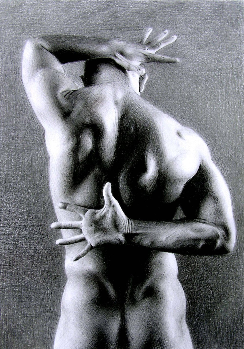 Black Female Dressed Model with White Naked Male XXX