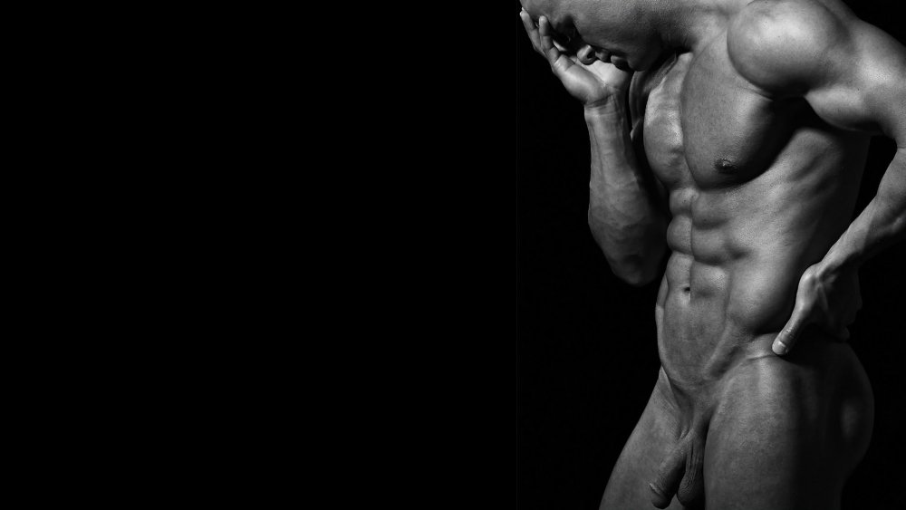 Beautiful poses of naked guys