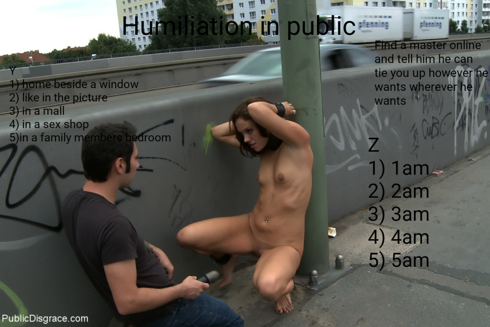 Public humiliation on the street