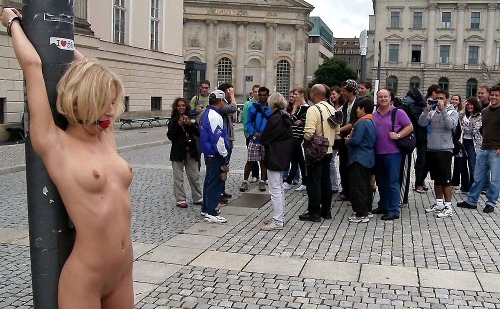 Public fuck on the street
