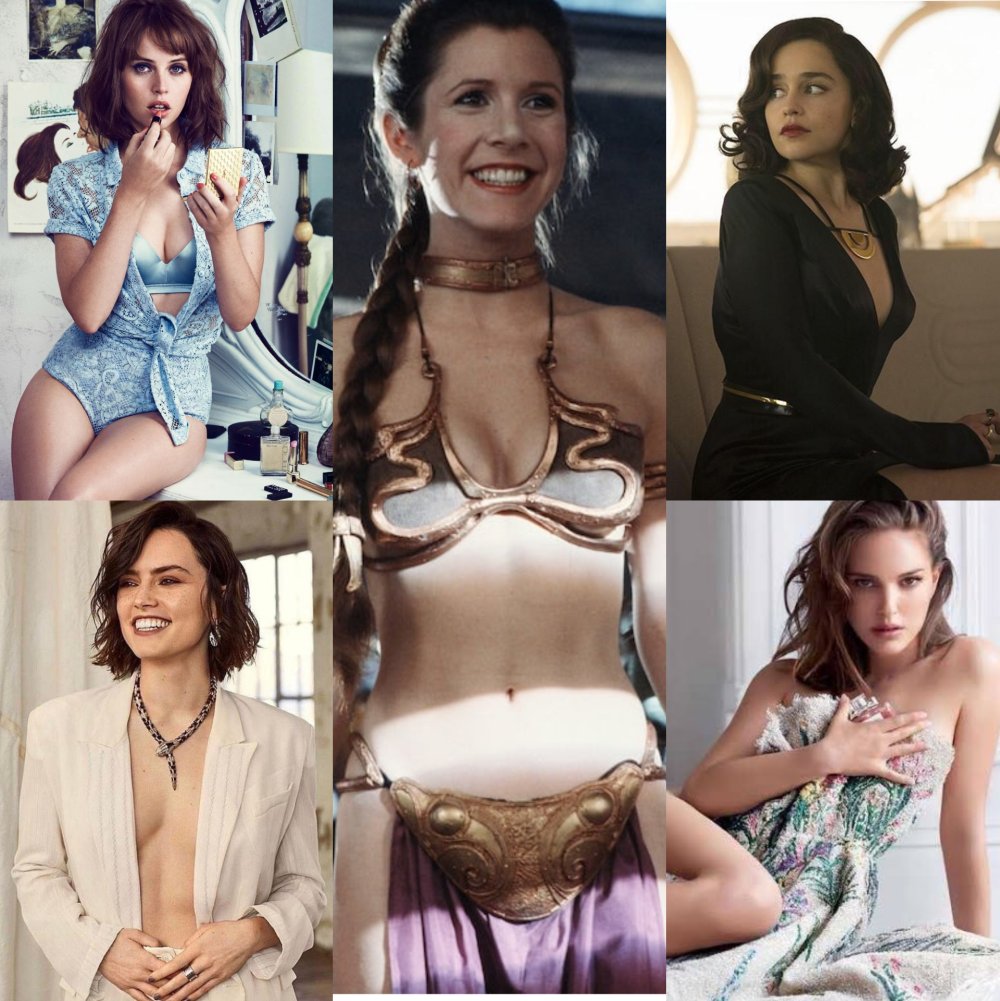 Daisy Ridley in underwear