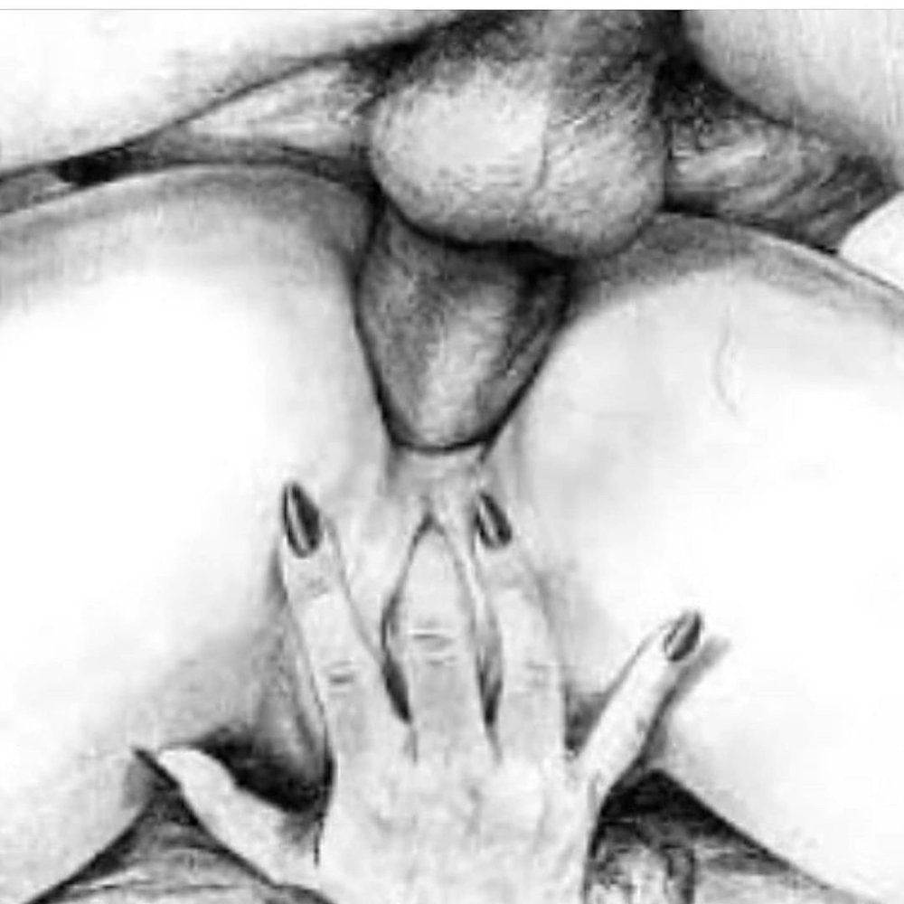 Erotic pictures with a pencil