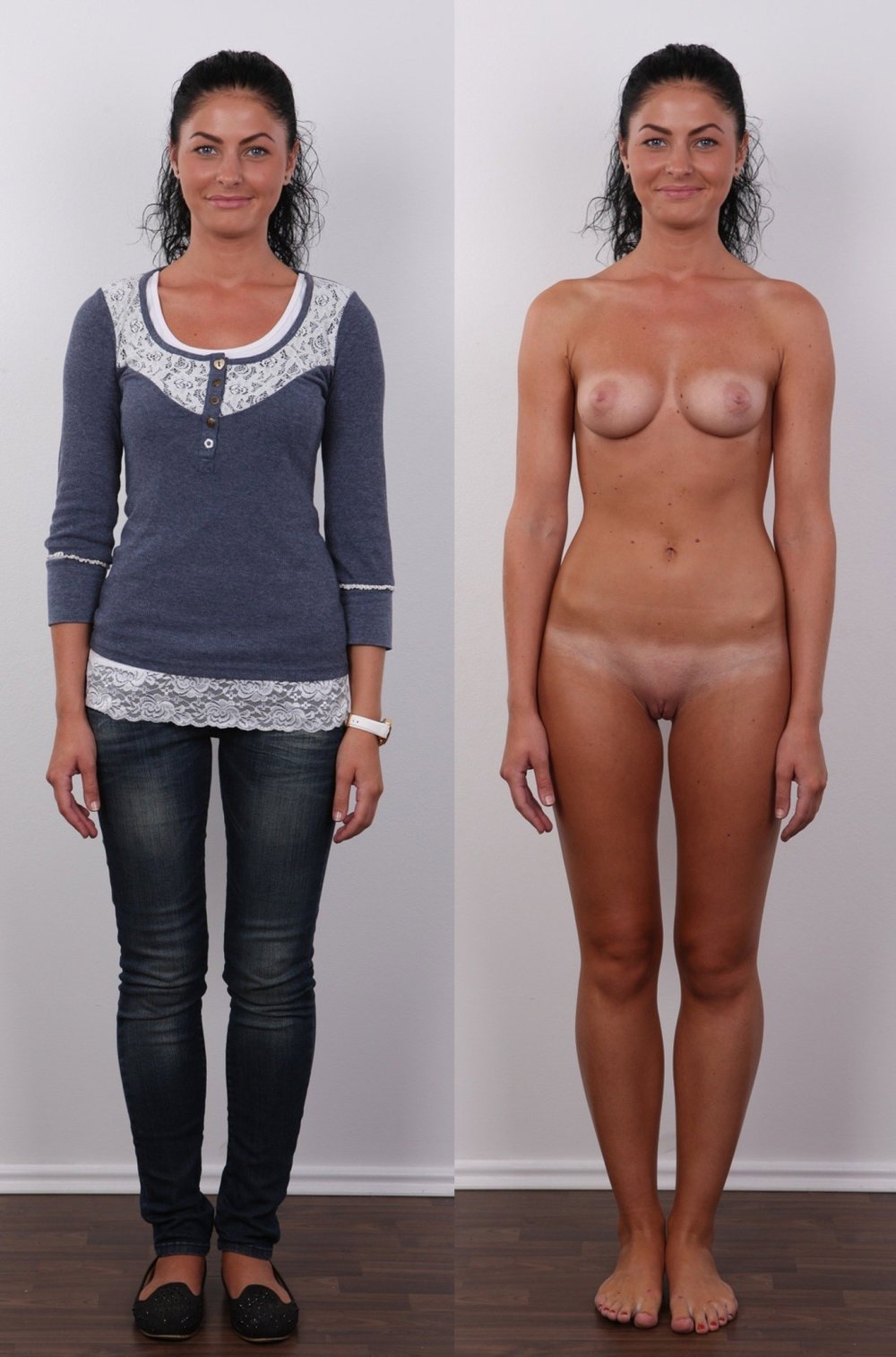 Rolling mature wives in clothes and without