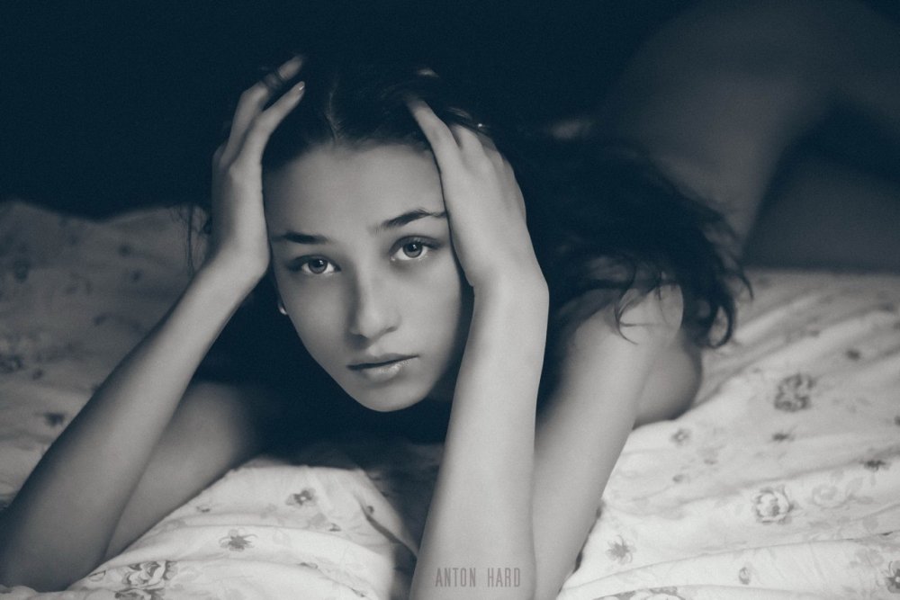 Anna Burmistrova model from the clip