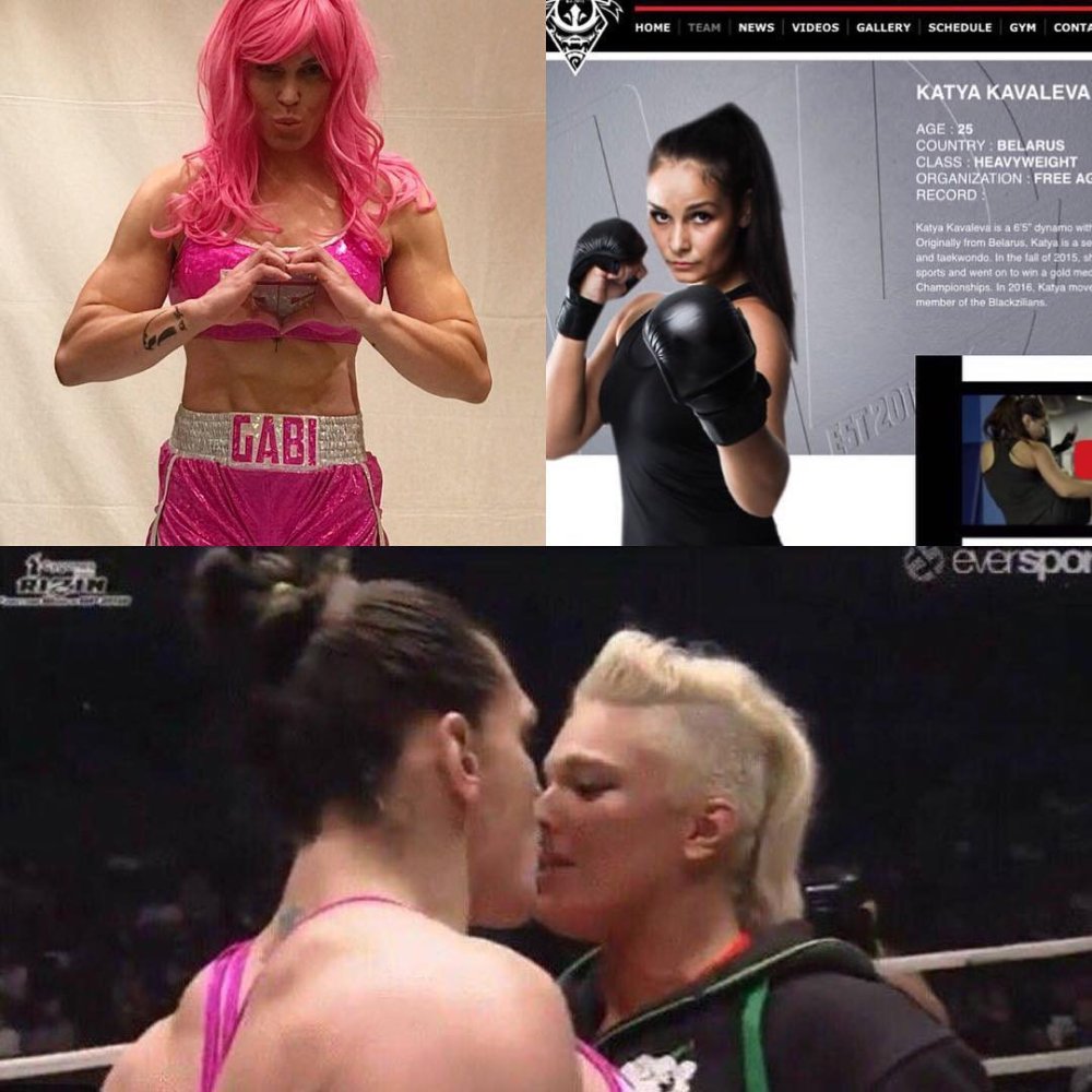 Gabi Garcia fights