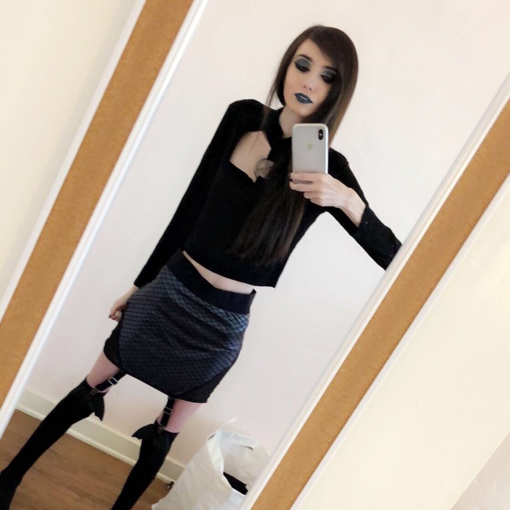 Eugenia Cooney in a swimsuit