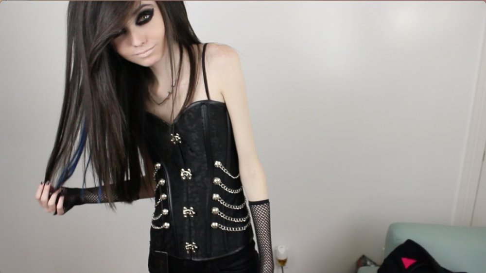 Eugenia Cooney in a swimsuit