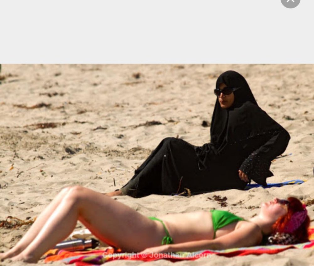Muslims in a bikini
