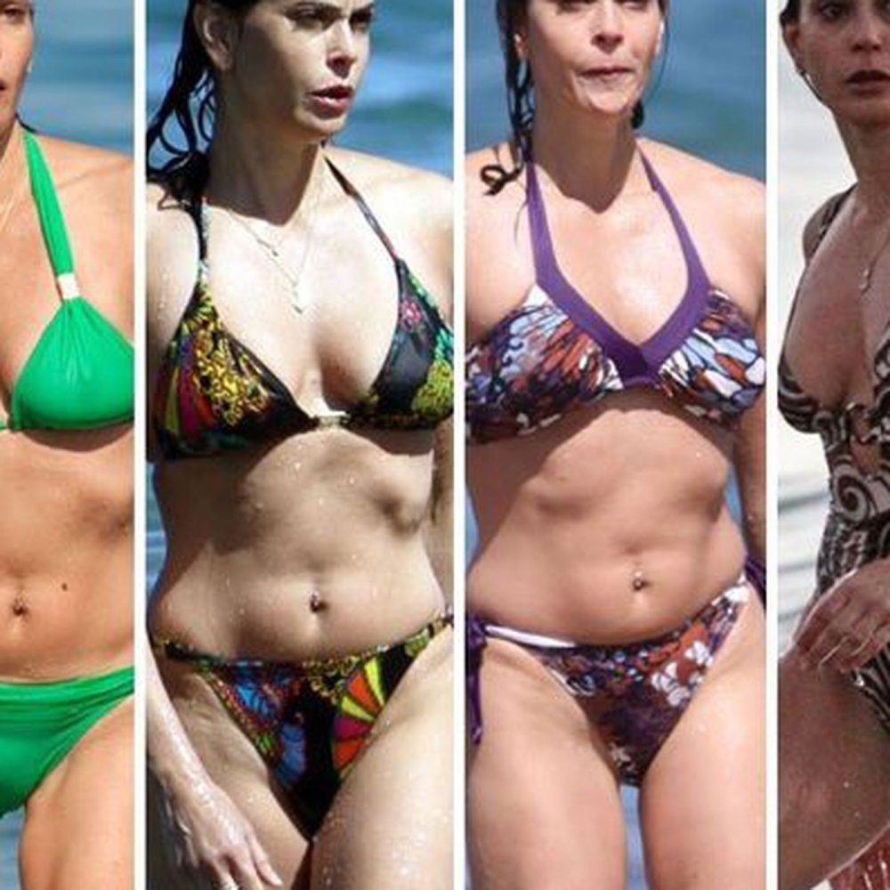 Teri Hatcher and Alice Milano