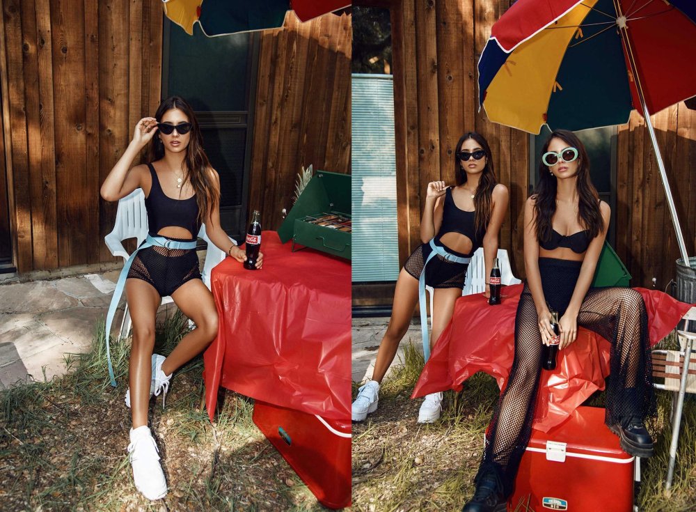 Renee and Elisha Herbert, models