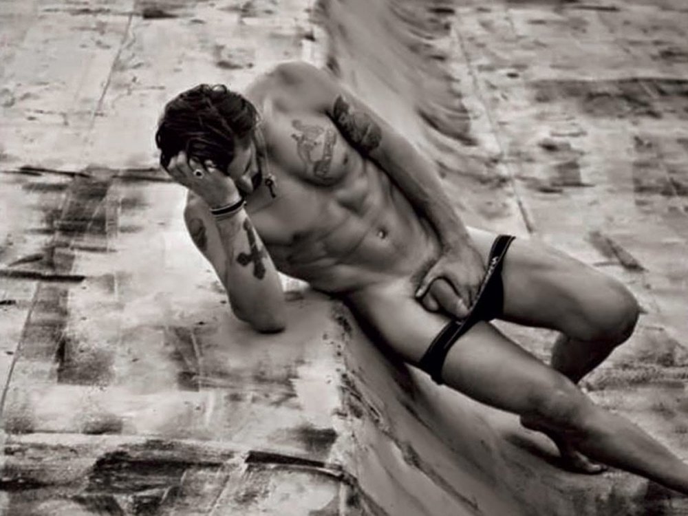 Photo shoot in the style of nude boys