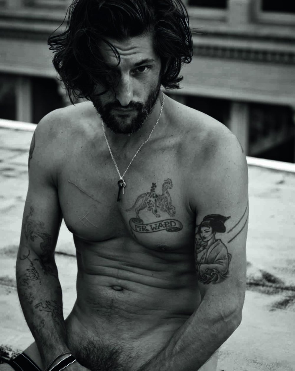 Model Tony Ward Naked