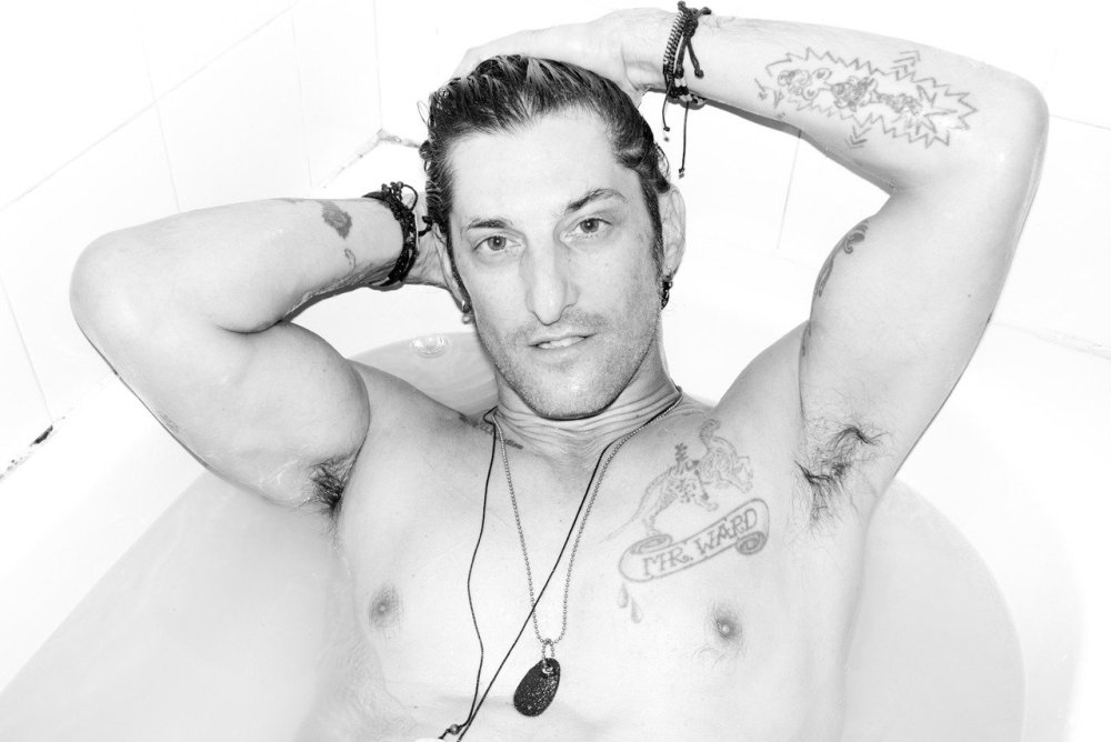 Studio erotic photo shoot