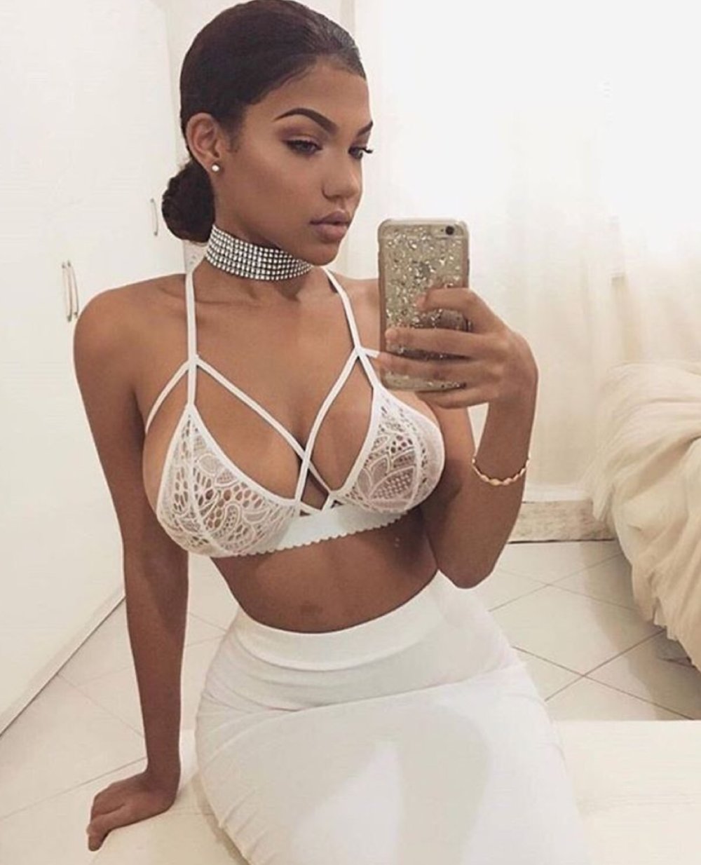Fashion model Bekki Hudson