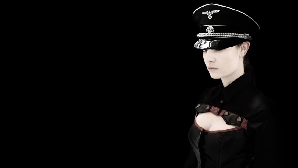 Girls in German uniform