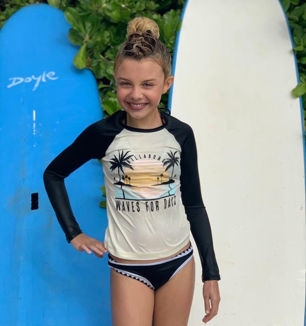 Tyler Mahoni in a swimsuit