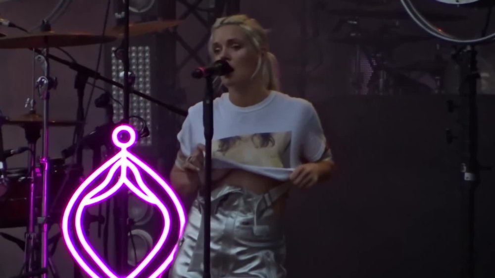TOVE LO LIVE AT óS Fest 2019 Breast Nude
