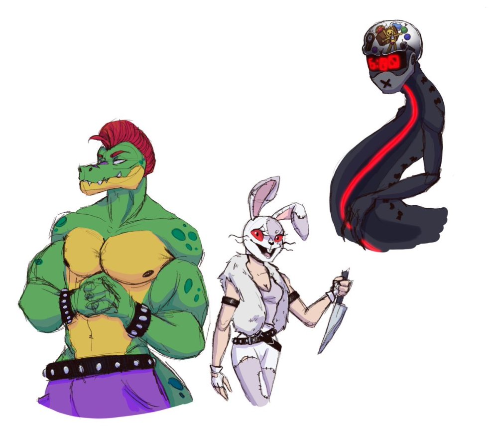 Roxy and Monty Sax Security Brich