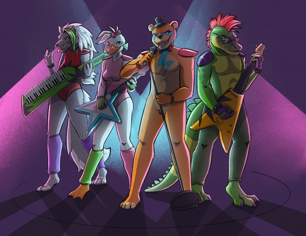 FURSET FNAF Roxy